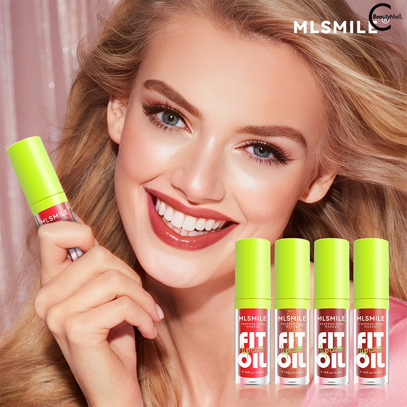 MLSMILE 8 Color Lip Gloss Set - Hydrating, Long Lasting & Non-Sticky Lip Gloss Kit for Women - Perfect for Daily Wear, Parties & Makeup Looks