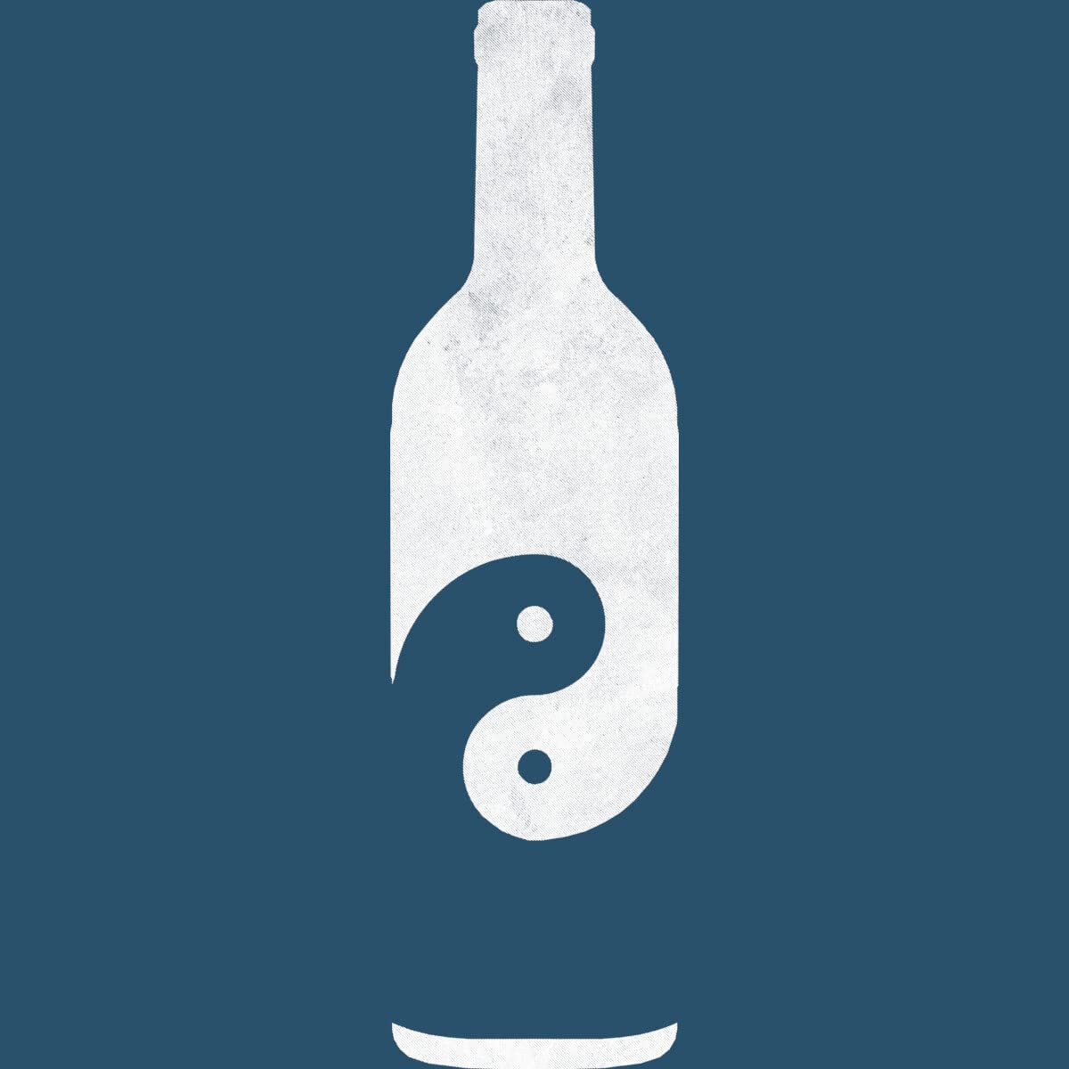 Snazzygaz Taoist Wine White Graphic Tank Top for Men - Comfortable & Stylish Casual Wear for Summer Outings & Beach Vacations