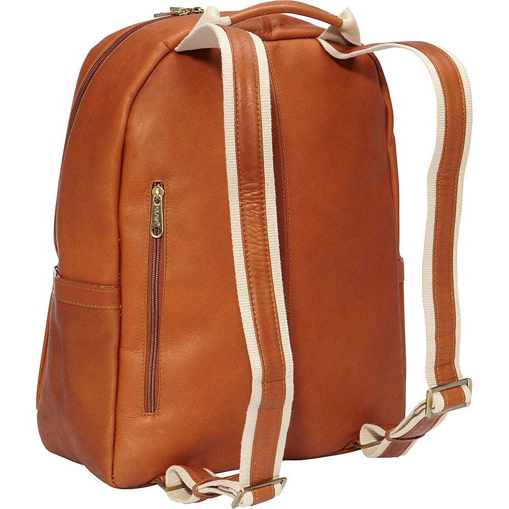 City Pocket Laptop Backpack (Vachetta Tan) - Waterproof 15.6 Inch Business Backpack for Men & Women - Perfect for Work, Travel & College Commute
