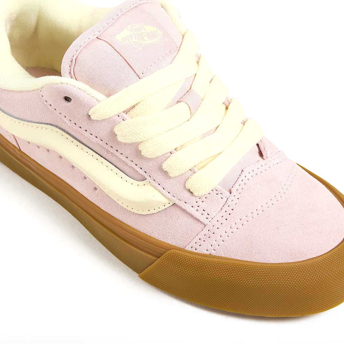 Knu Skool 'Pink Gum' Sneakers - Women's Vintage Style Skate Shoes for Casual Wear & Street Fashion | Perfect for Skating, Daily Outfits, and Urban Lifestyle