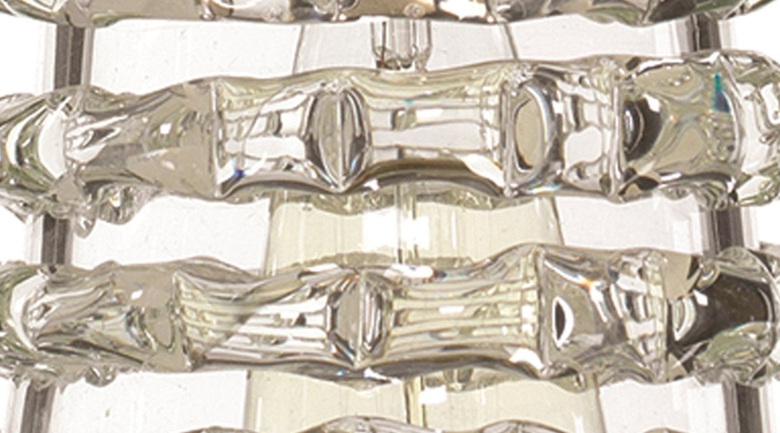 Elegant Clear Ribbon Pendant Necklace - Long Chain for Women - Perfect for Weddings, Parties & Special Occasions