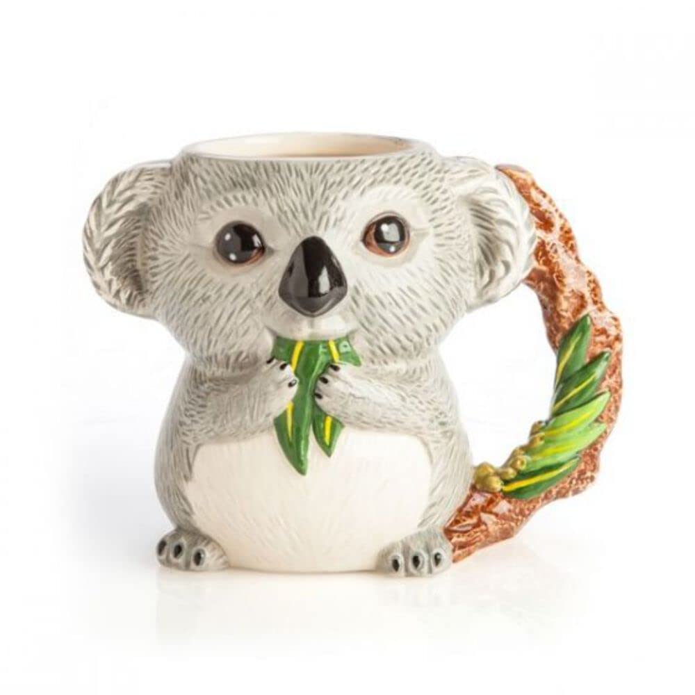 Christmas Ceramic Mug with Koala Design - Holiday Gift, Coffee & Tea Cup for Xmas Decor, Office, Home Use