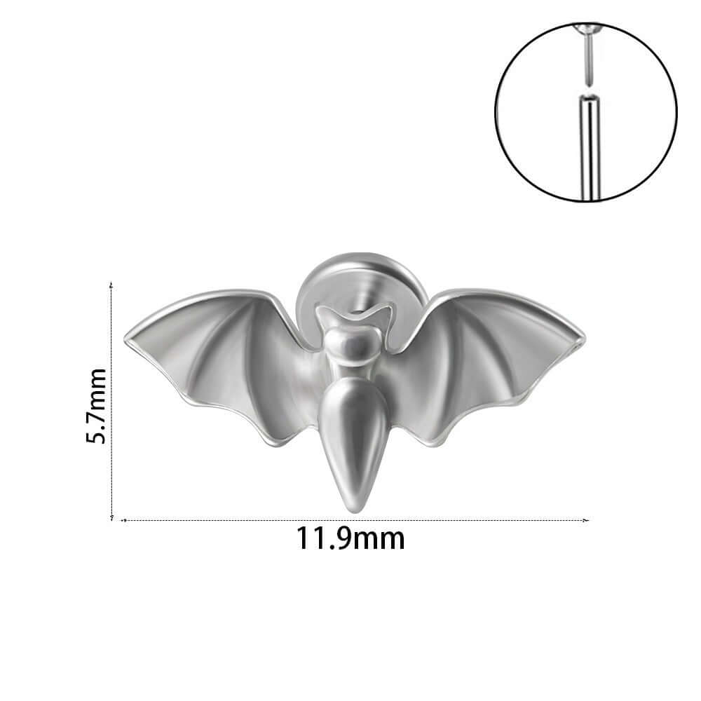 Bat & Spider Stud Earrings for Women | Gothic Halloween Jewelry | DL3011 | Perfect for Costume Parties & Gothic Fashion