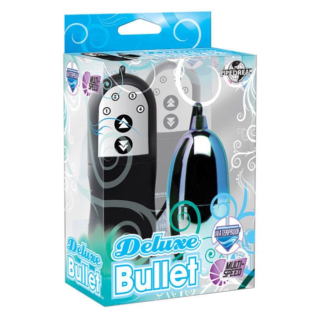 PD Remote Deluxe Bullet Vibrator in Turquoise/Black - Powerful Rechargeable G-Spot Stimulator for Women, Perfect for Couples Play & Solo Pleasure
