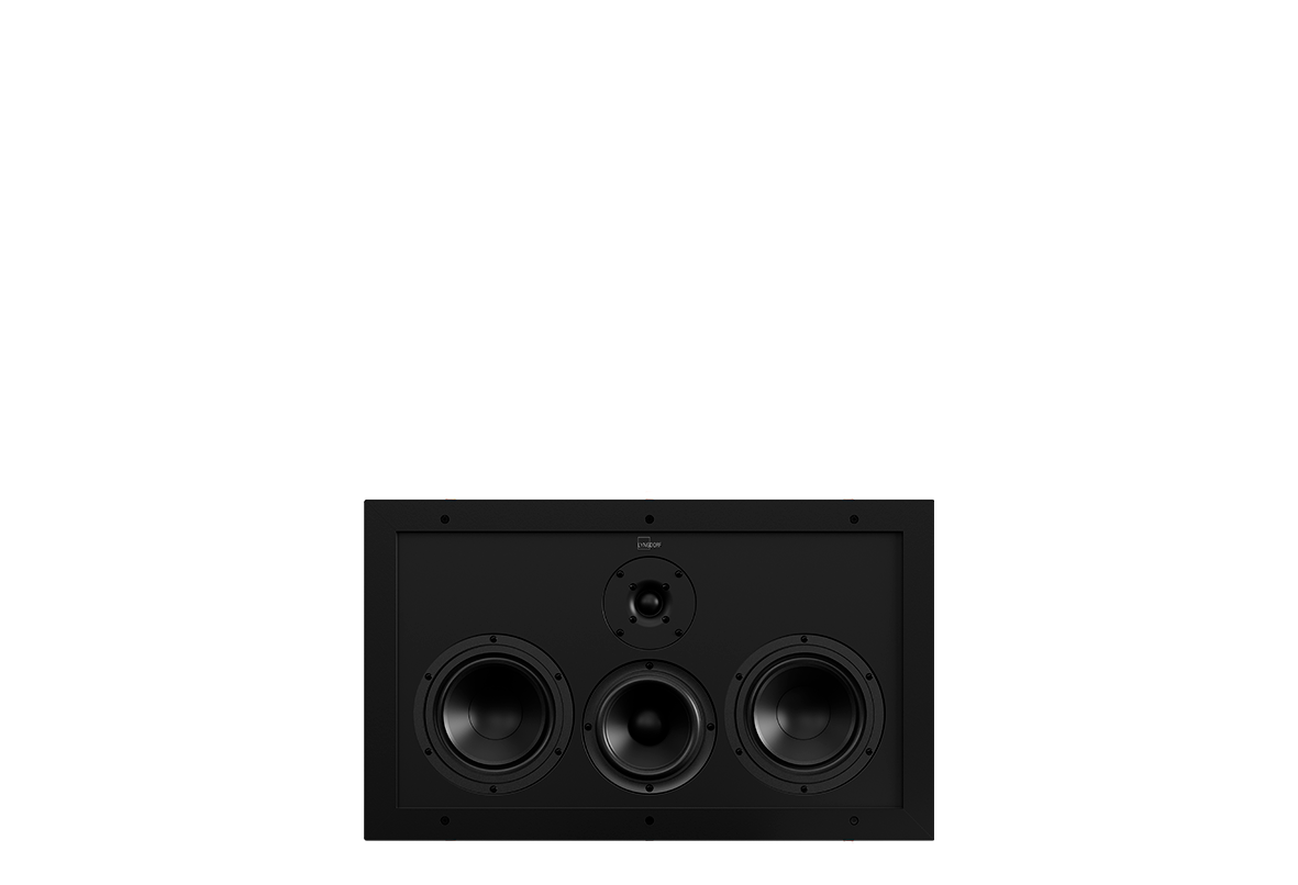 Lyngdorf D 60 C High Performance In-Wall Speaker - Premium Home Theater & Surround Sound System for Living Rooms & Media Rooms