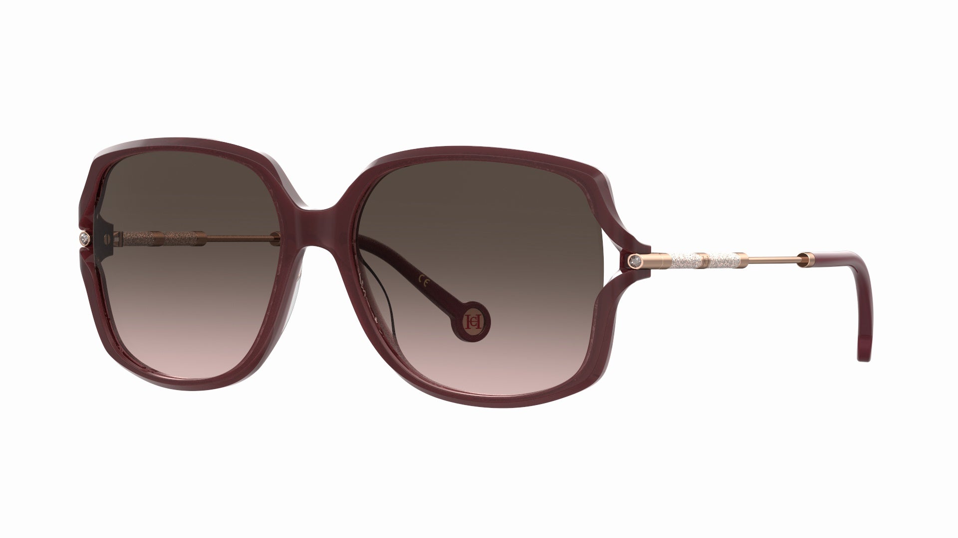 Carolina Herrera HER 0132/G/S Women's Luxury Sunglasses - UV Protection & Polarized Lenses for Driving, Beach & Outdoor Activities