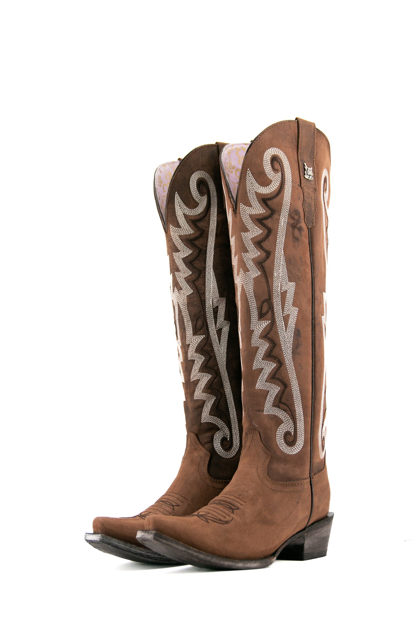 Victoria Women's Tall Snip Toe Cowgirl Boots - Western Riding Boots for Country Dancing, Rodeo & Fashion Outfits