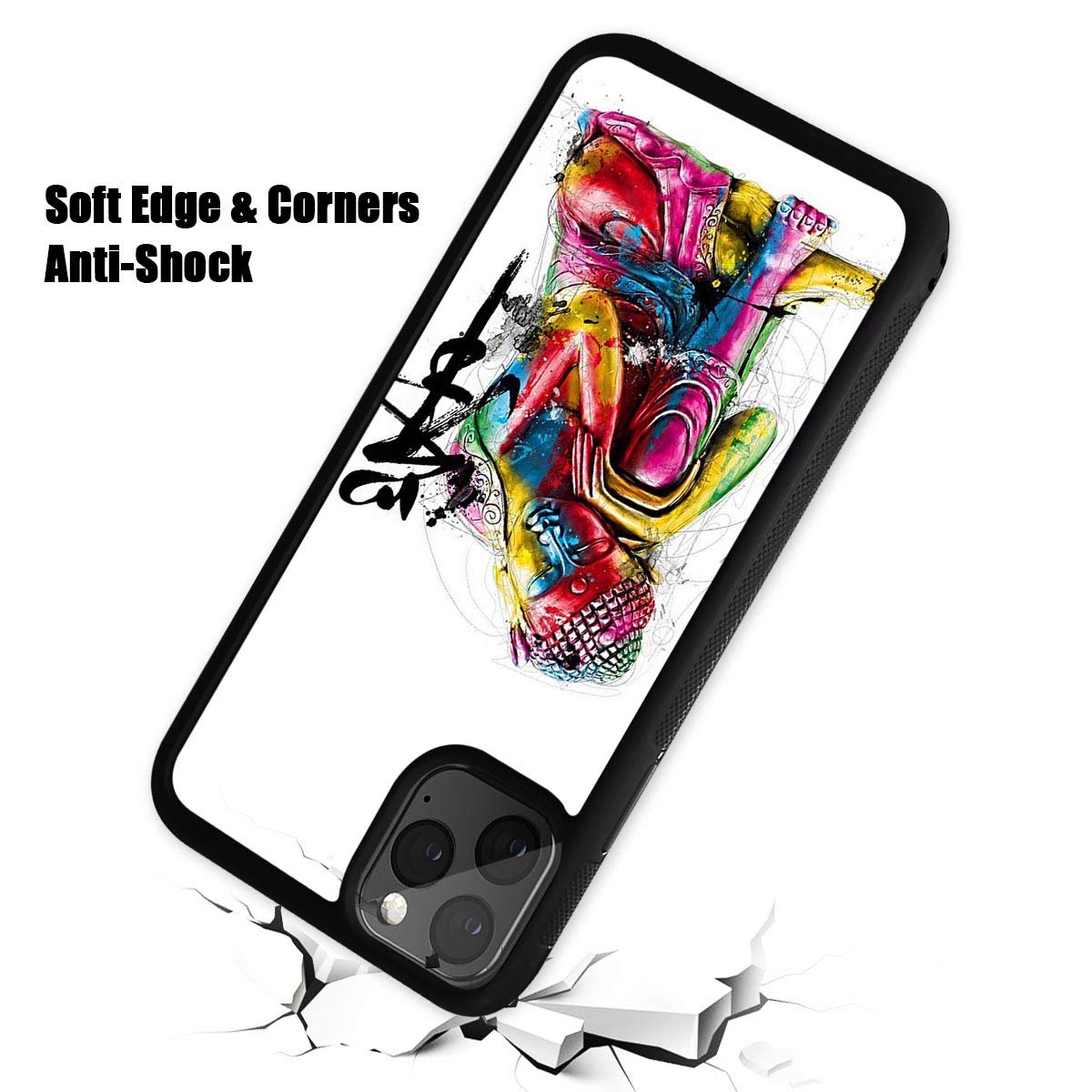 Durable Soft Protective Phone Case for iPhone 11 - Shockproof Slim Cover with Buddha Design (HOT12063) | Perfect for Everyday Use, Travel & Gift Giving