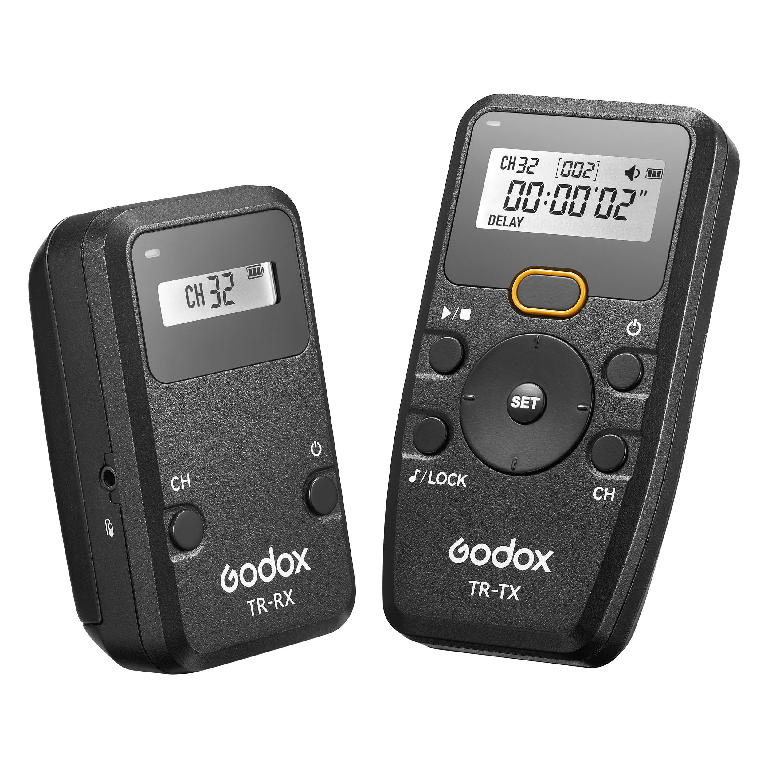 TR Series Wireless Timer Remote Shutter Release with Built-in Intervalometer for DSLR Cameras - Perfect for Time-Lapse Photography, Long Exposure & Group Shots