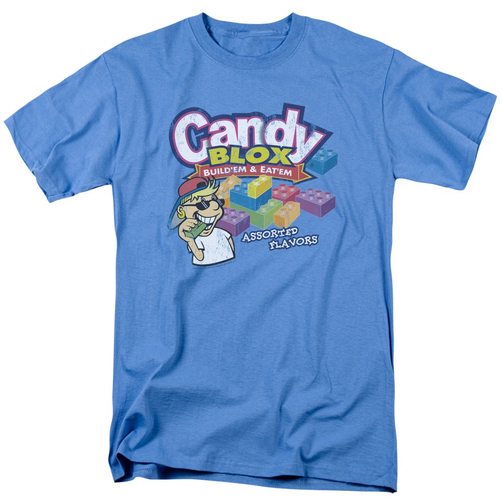 Dubble Bubble Candy Blox Unisex T-Shirt for Men & Women - Soft Cotton Graphic Tee for Casual Wear, Parties, and Nostalgic Candy Lovers