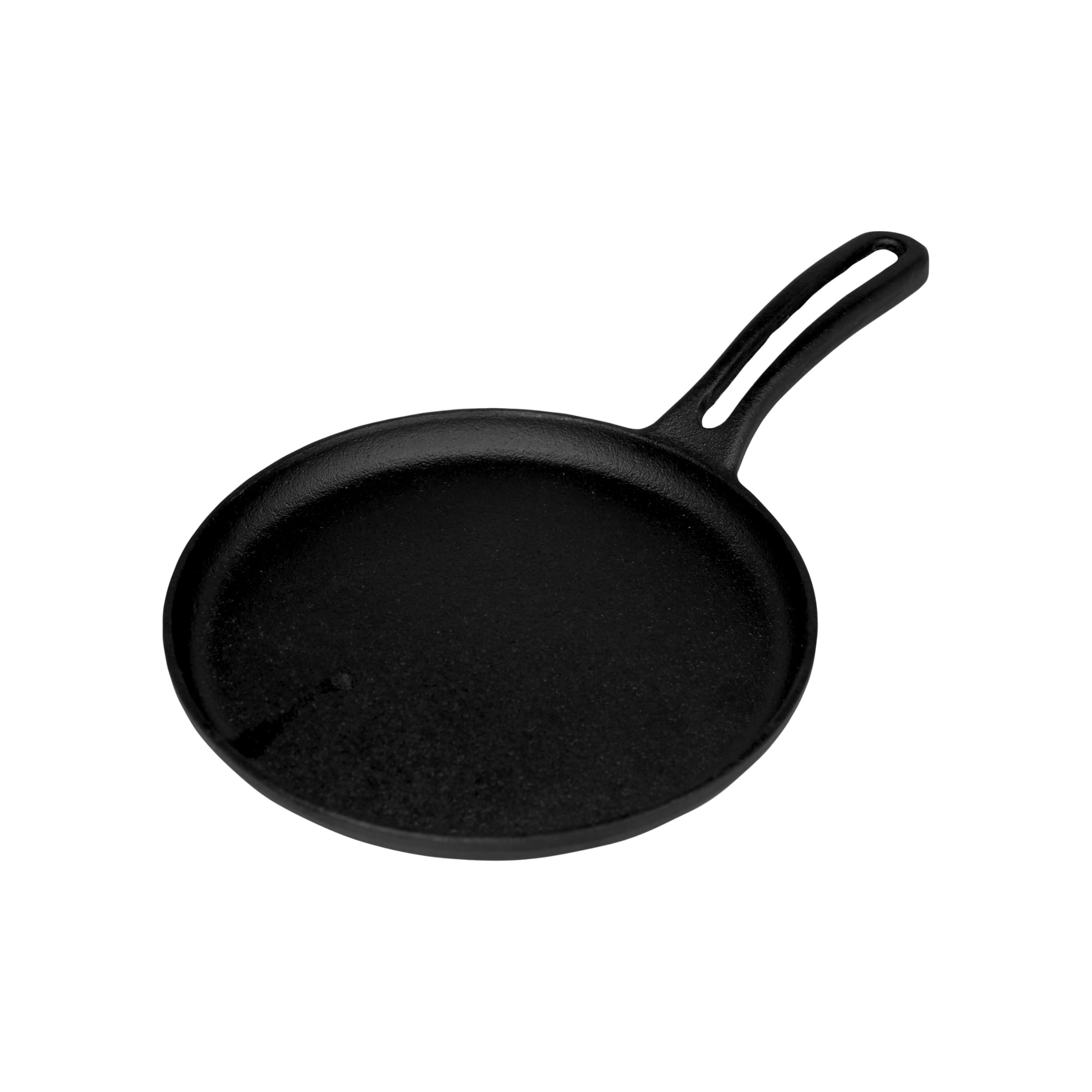 6 Inch Cast Iron Preseasoned Mini Griddle - Perfect for Stovetop, Camping & Small Kitchen Cooking