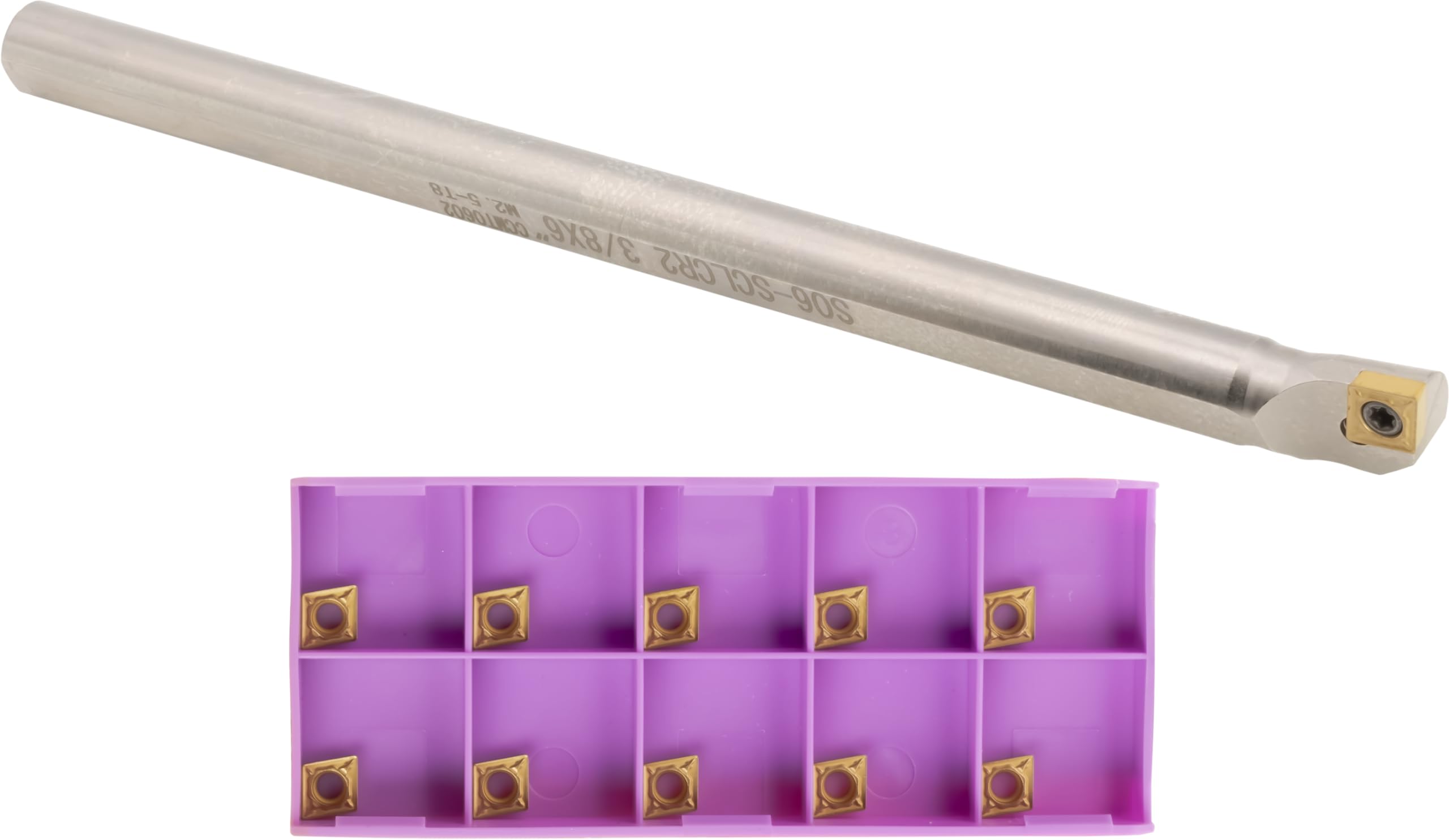 CME Indexable Insert Boring Bar Set - 3/8