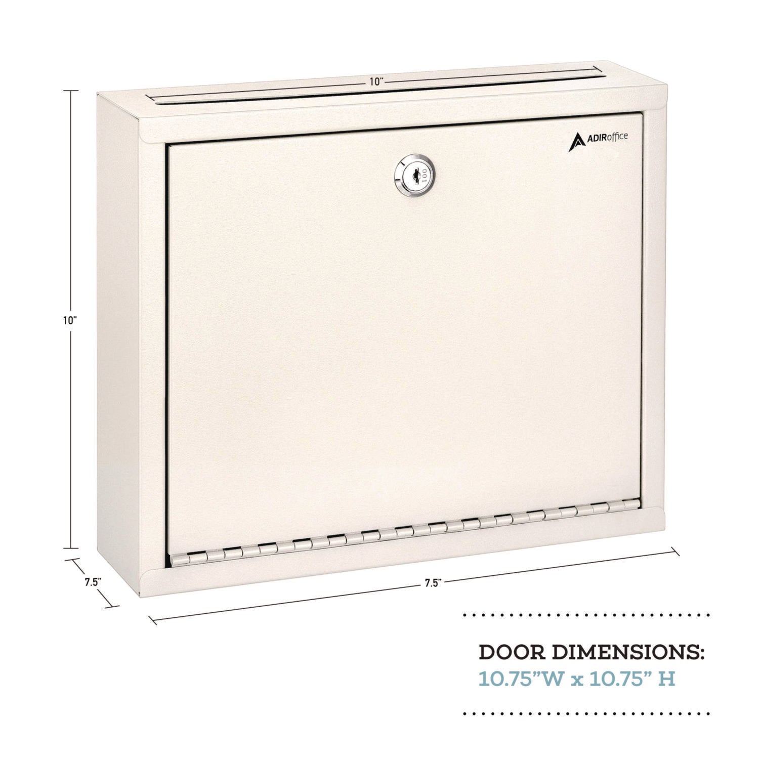AdirOffice Large Secure Drop Box - 12