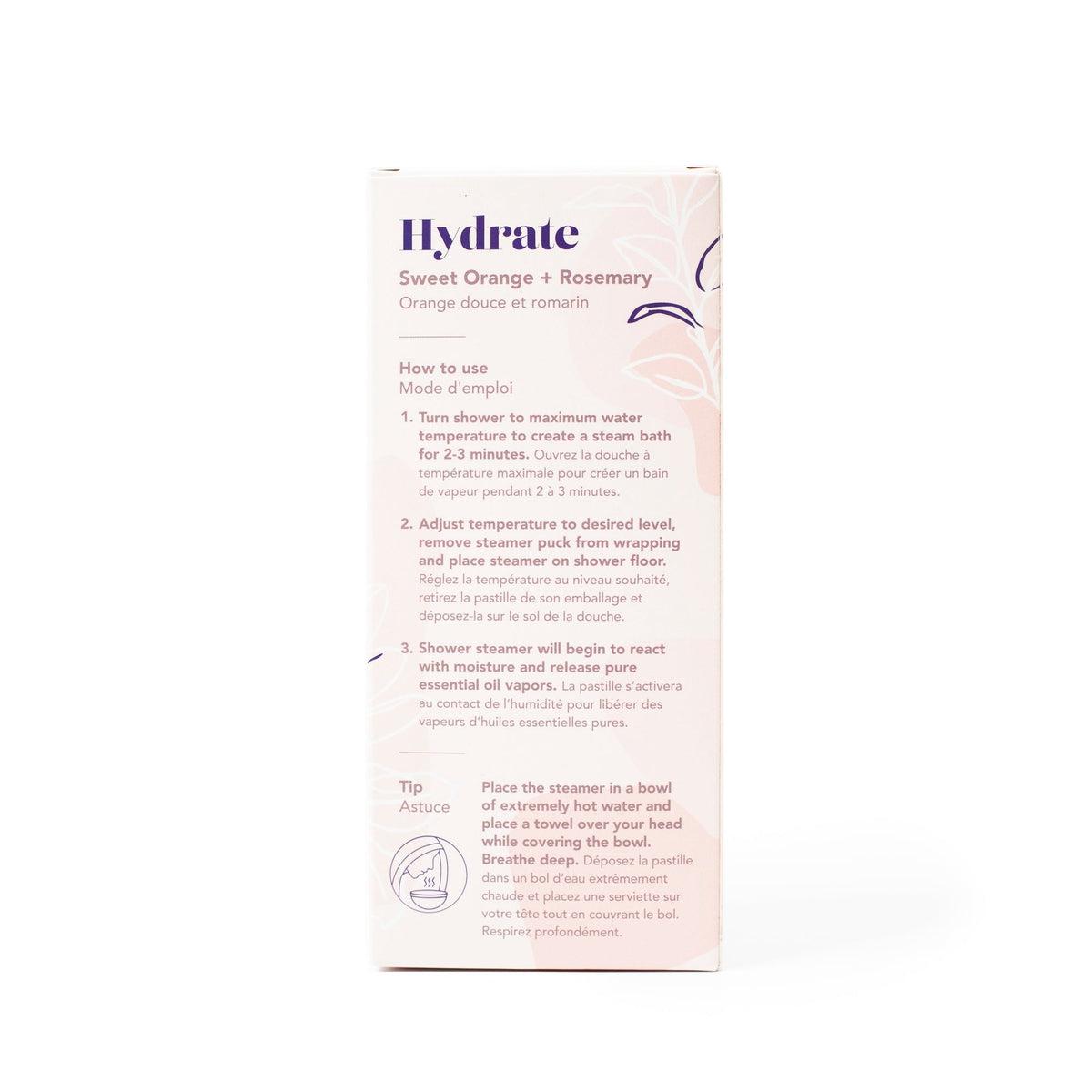 Refreshing Hydrate Shower Steamer for Relaxation & Aromatherapy - Perfect for Stress Relief & Spa-Like Experience at Home