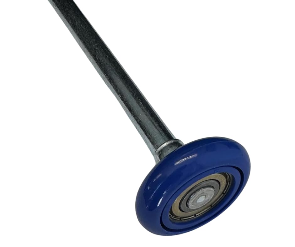 Ben's Surpass 2'' Ultra-Quiet Nylon Garage Door Rollers with 6200 Bearing & 7'' Stem - Smooth Rotation, Durable for Over 100,000 Cycles (10-Pack) - Perfect for Residential & Commercial Garage Doors, Roller Replacement & Noise Reduction