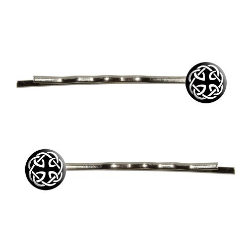 Celtic Knot Bobby Pins - Vintage Hair Clips for Women, Irish Style Barrettes for Styling - Perfect for Weddings, Parties & Everyday Hair Accessories