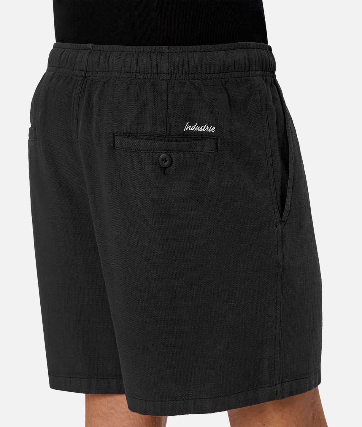 **Mallorca Shorts for Men - Black Casual Summer Shorts | Comfortable & Stylish for Beach, Travel & Outdoor Activities**