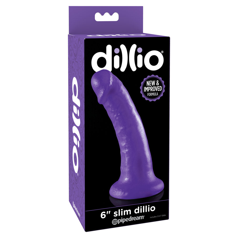 Dillio 6 Slim Dong - Ultra Thin & Discreet Personal Massager for Women & Men - Perfect for Travel, Home Relaxation & Stress Relief