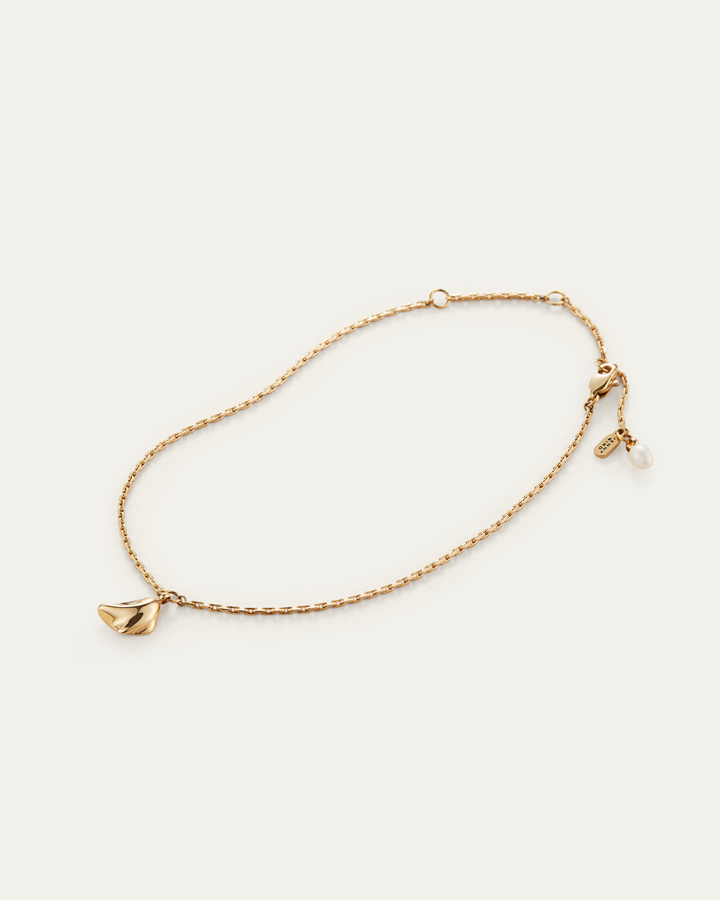Zoe Gold Pearl Anklet - Elegant Adjustable Ankle Bracelet for Women - Perfect for Beach, Summer & Boho Style Outfits