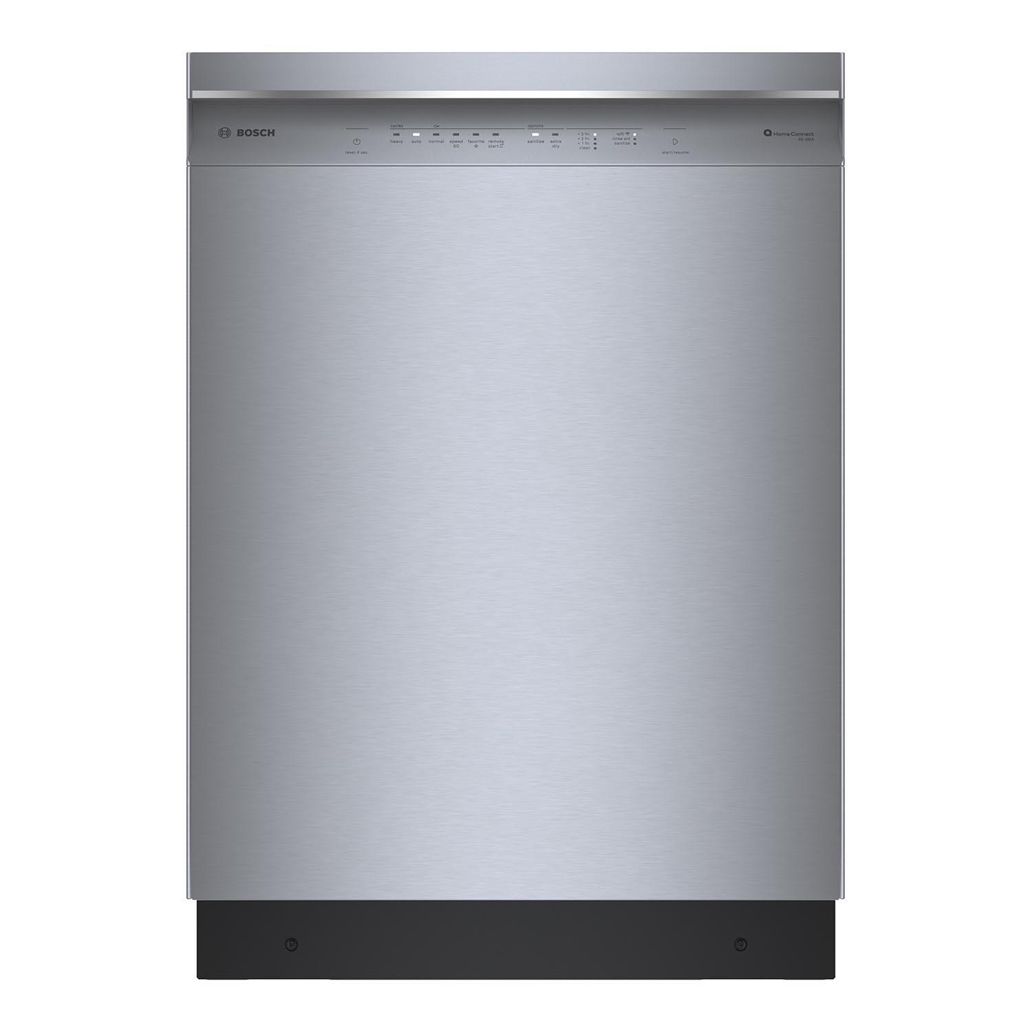 Bosch 24 Inch Smart Dishwasher with Stainless Steel Tub, Home Connect & Third Rack - SHE53C85N | Perfect for Large Families & Entertaining Guests