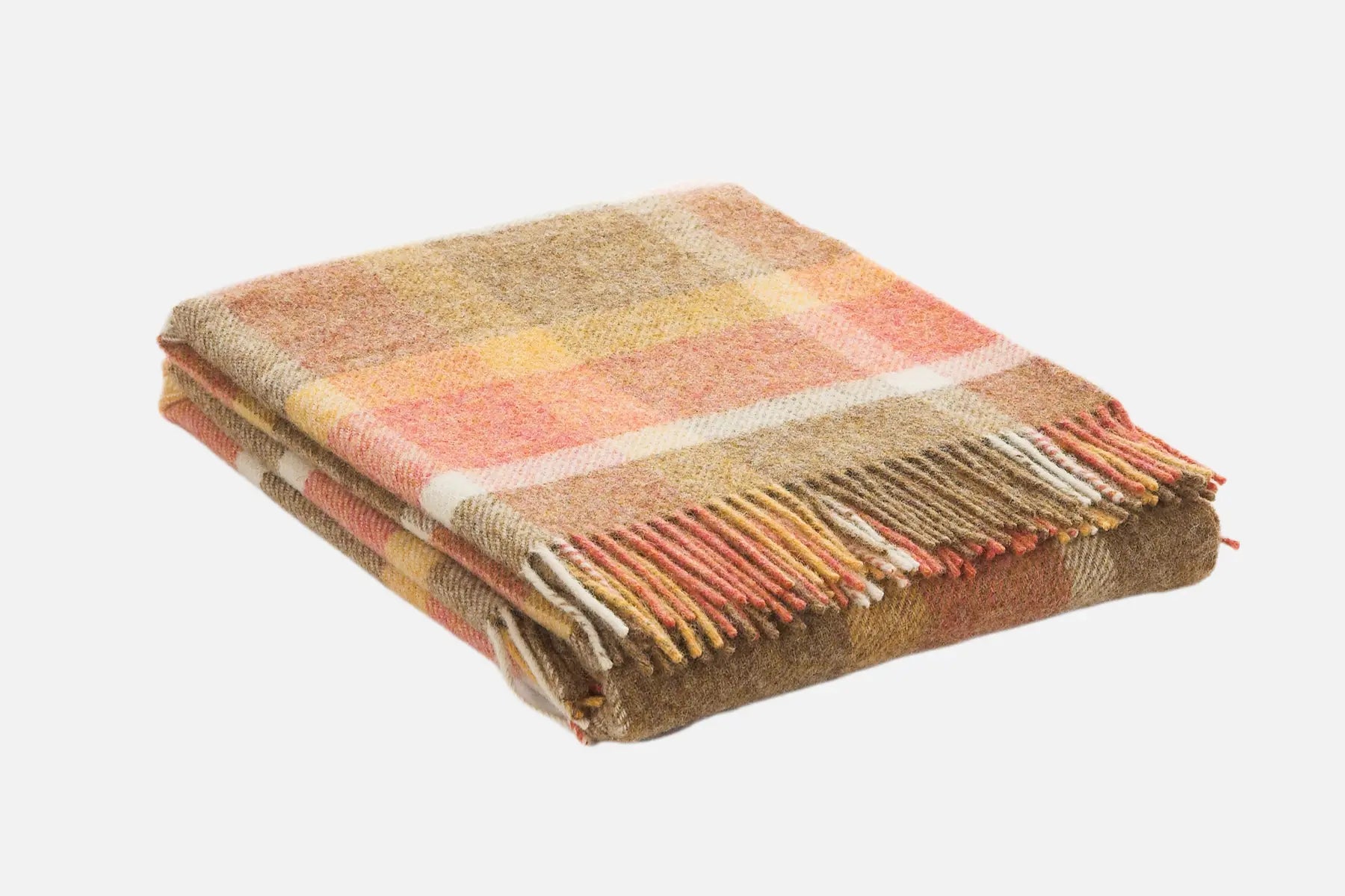 Premium Capri Ullard Irish Wool Throw Blanket - Soft & Warm Luxury Blanket for Couch, Bed, Sofa - Perfect for Winter, Gifts & Home Decor