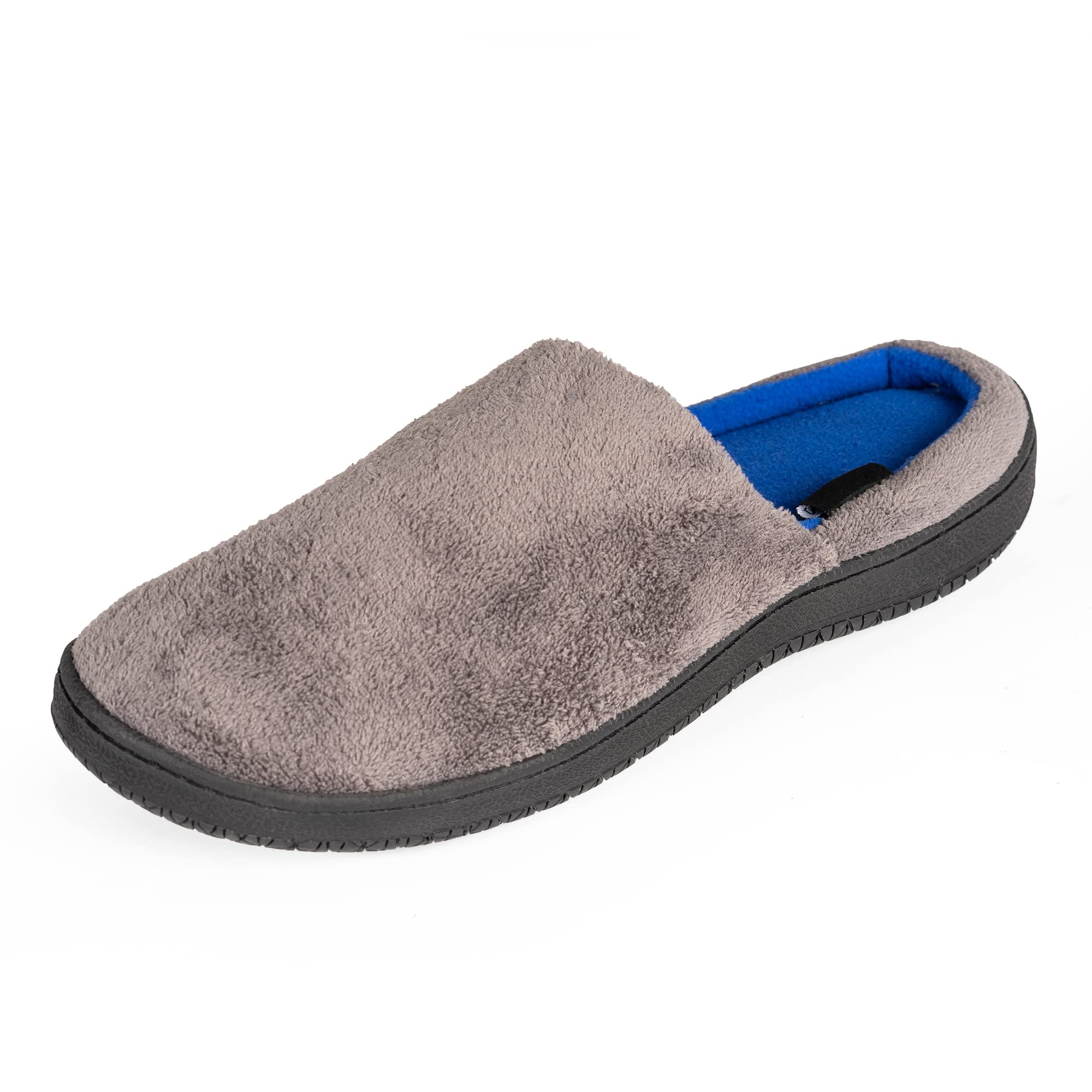 NORTY Men's Slip-On Clog Slippers with Memory Foam - Comfortable Indoor House Shoes for Relaxing at Home, Lounging & Casual Wear
