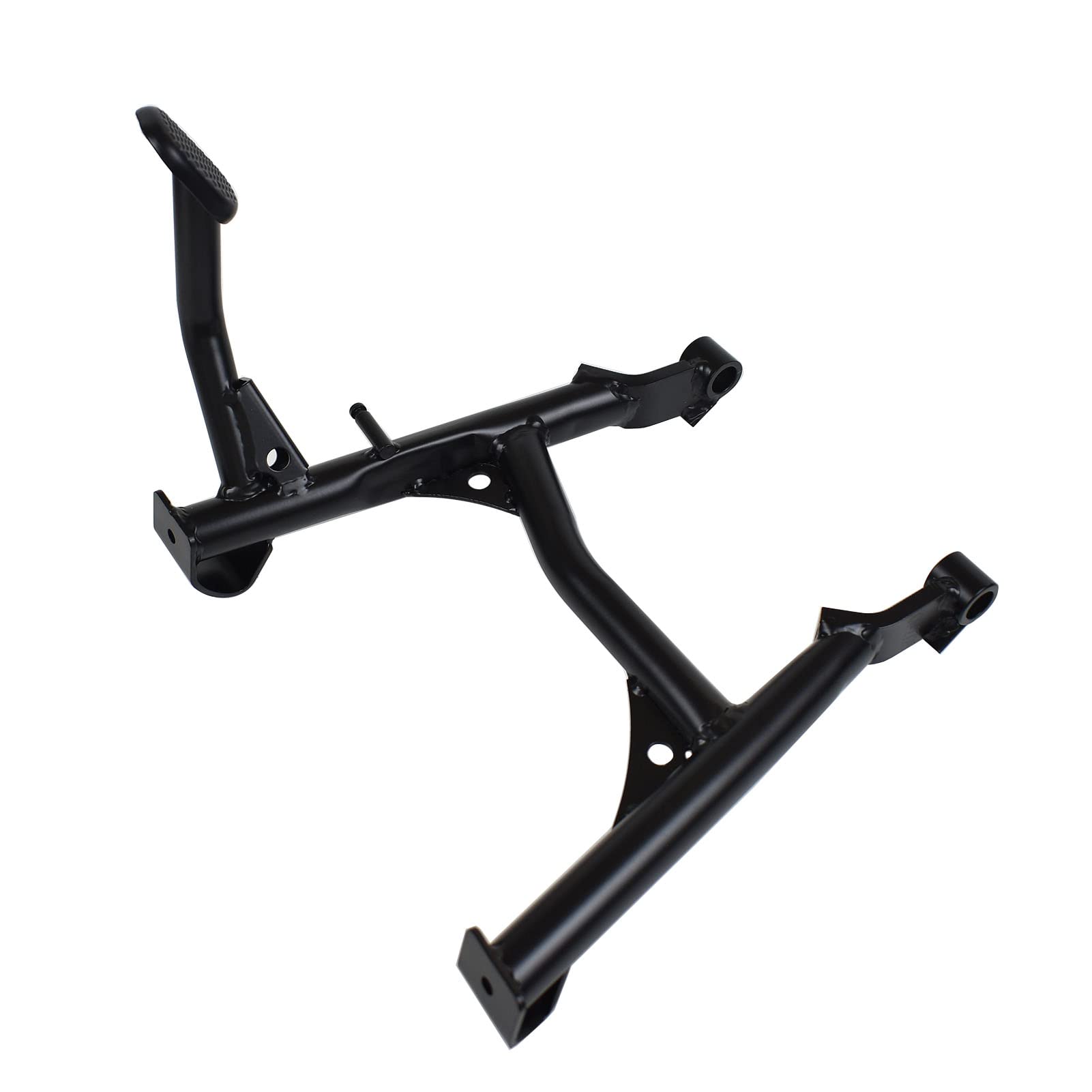 Black Motorcycle Center Stand Kickstand - Heavy Duty Parking Support Stand for Kawasaki Versys X300 (2017-2024) | Durable Foot Stand for Secure Parking & Maintenance | Perfect for Garage Storage, Road Trips & Off-Road Adventures