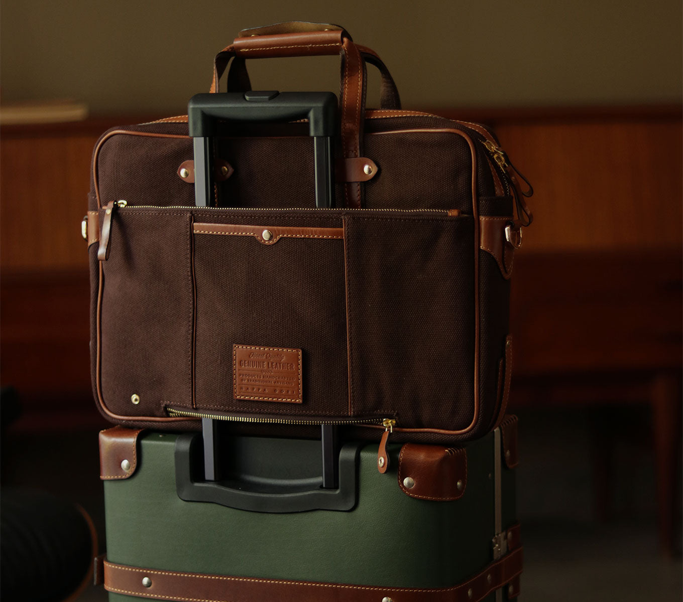 Premium Wilkins Laptop Bag for Men & Women - Waterproof 15.6 Inch Business Backpack with USB Charging Port - Perfect for Office, Travel & College