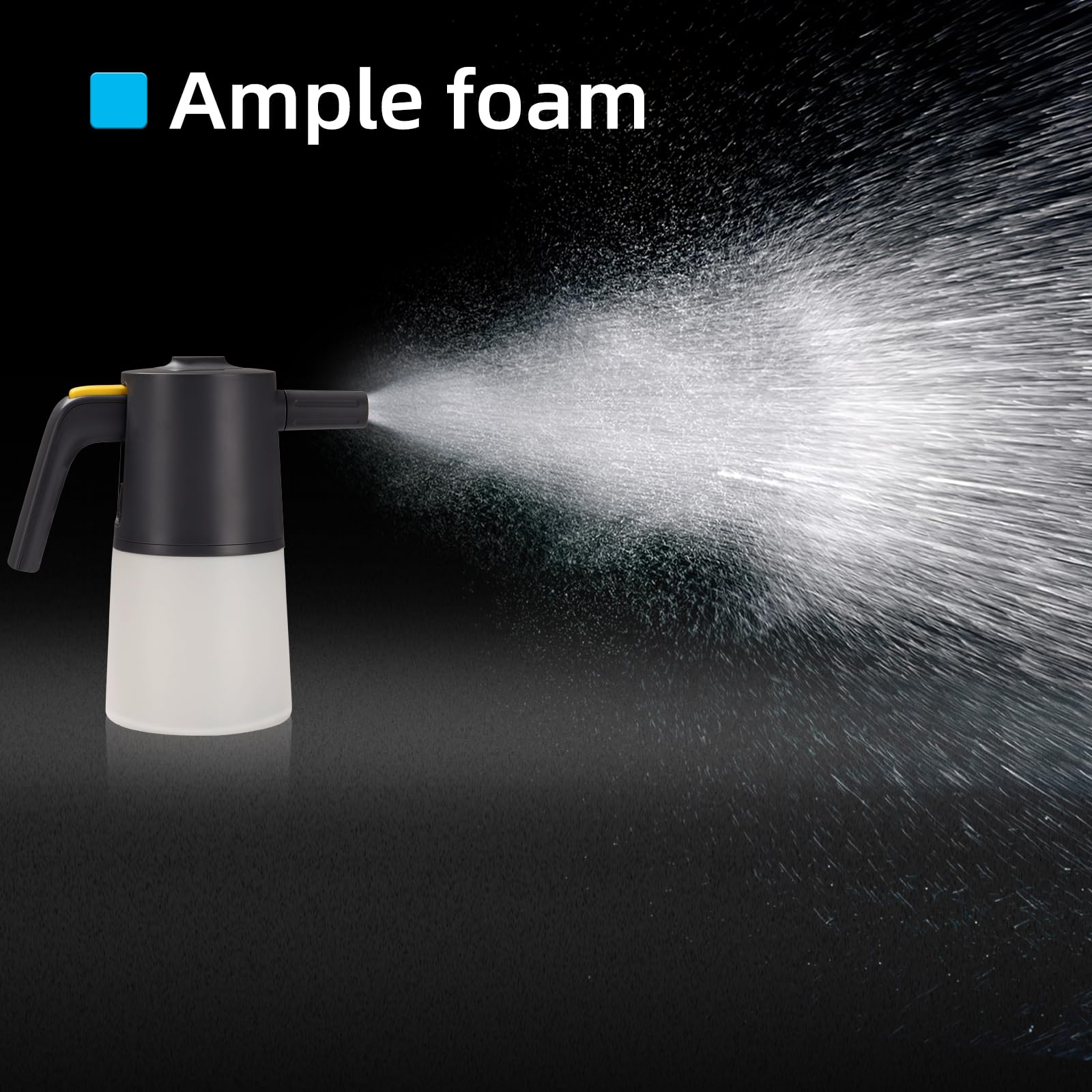 RUPSE Electric Car Foam Sprayer with USB - 1L Pressure Washer Foam Cannon for Auto Detailing, Home & Garden Cleaning | Perfect for Car Washing, Driveway Cleaning & Outdoor Surface Maintenance