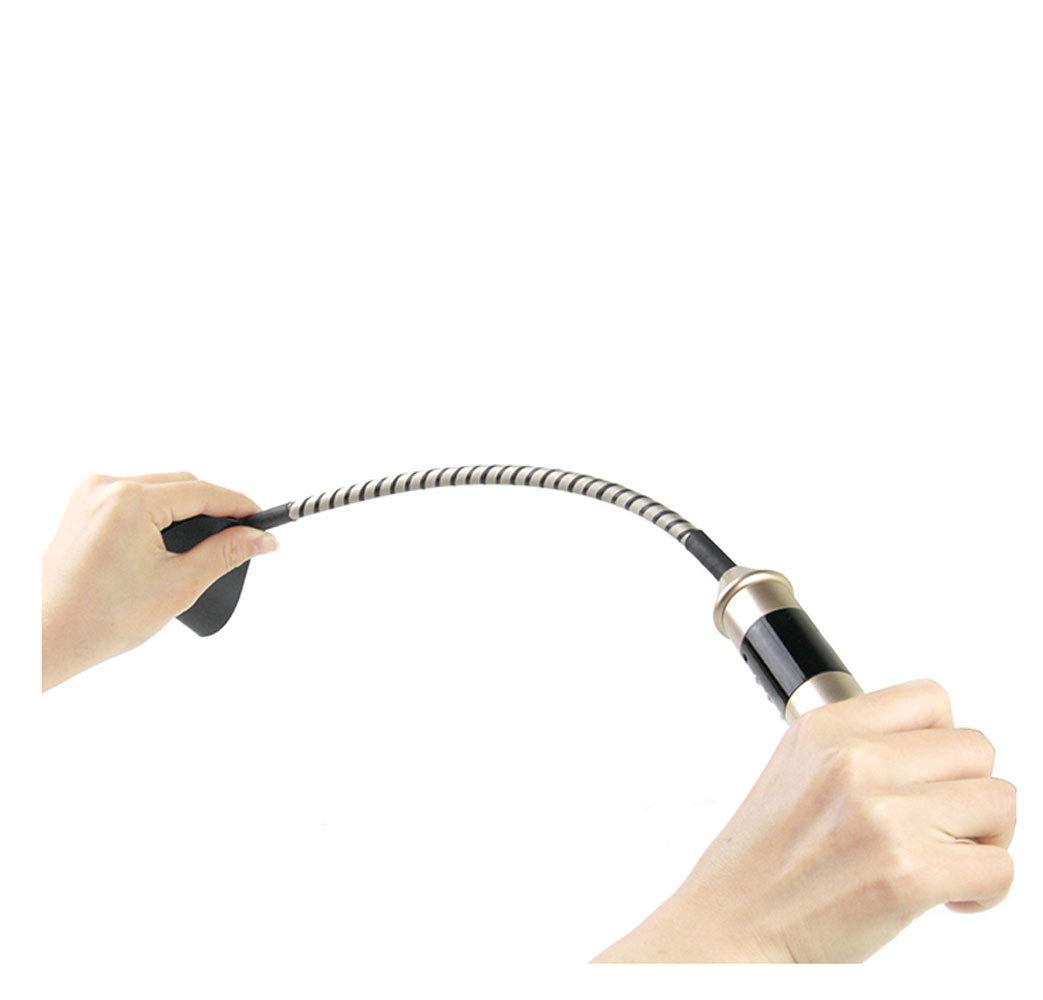 Premium Electro Shock Leather Whip - BDSM E-Stim Sex Toy for Couples & Fetish Play - Electric Stimulation Whip for SM Torture & Sensory Play - Perfect for Spicing Up Relationships & Adult Roleplay Games