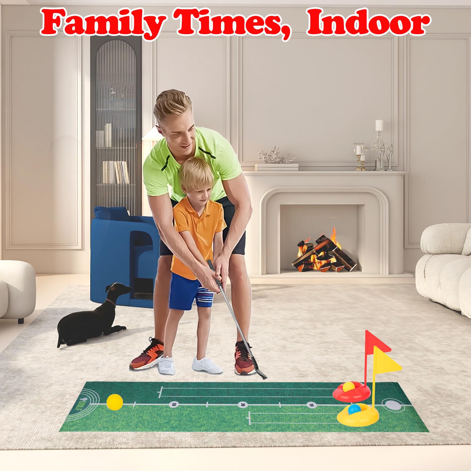 **Awsoo 3-in-1 Toddler Golf Set – Kids Golf Toys for Boys & Girls Ages 3-7 – Perfect for Indoor & Outdoor Play – Ideal Birthday Gift for Young Golf Enthusiasts**