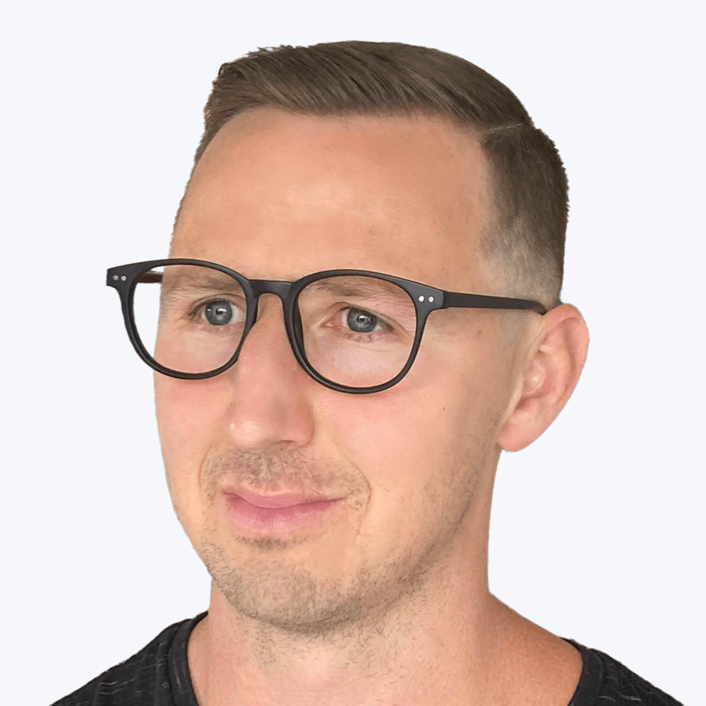 Blue Light Blocking Computer Glasses for Men & Women - ScreenTime Billie Anti Glare Eyewear with Prescription Lenses - Reduce Eye Strain for Work, Gaming & Digital Screen Use