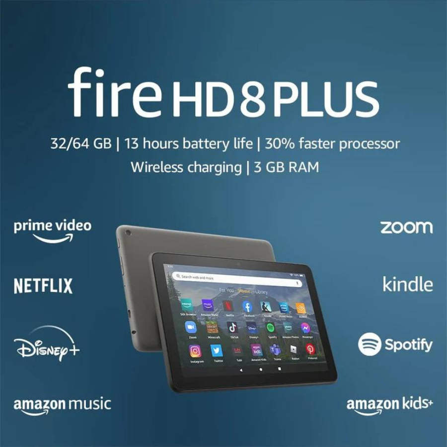 Amazon Fire HD 8 Plus Tablet (2023 New Model) - 32GB/64GB, 8