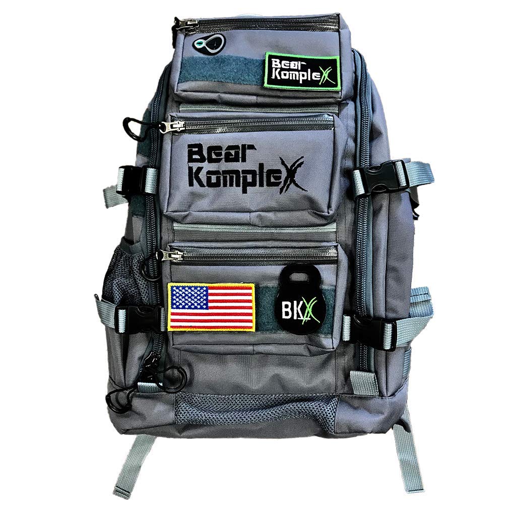 Bear KompleX Military Grade Tactical Backpack - 50L Waterproof 1000D Nylon Rucksack with Multiple Pockets for Hiking, Camping & Travel - Durable Tactical Gear Organizer for Outdoor Adventures