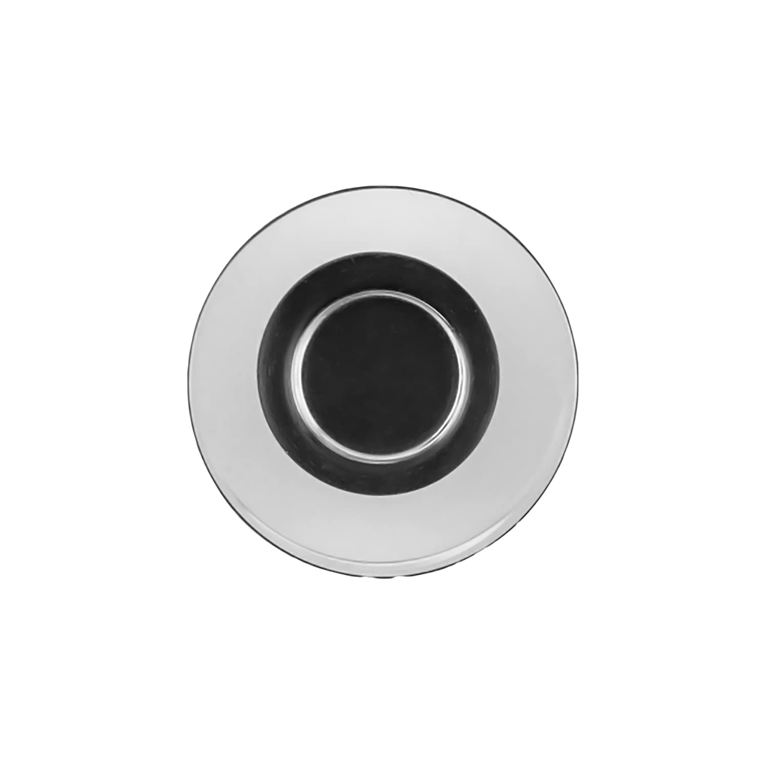 Hickory Hardware 10-Pack Solid Core Kitchen Cabinet Knobs - Luxury Matte Black Dresser & Drawer Handles (1-1/4 Inch) - Midway Collection Crysacrylic Pulls for Cabinets, Doors & Furniture - Perfect for Modern Kitchens, Bathrooms & Home Renovations