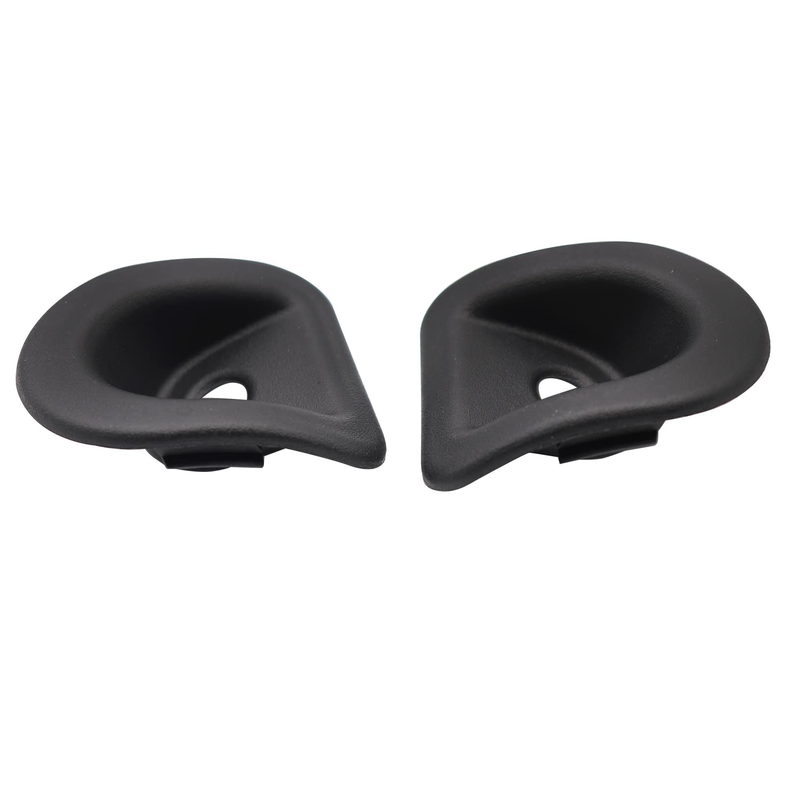 NLQR Right & Left Door Lock Grommets Pair - Black - Compatible with Ford Mustang 2006-2014 - Perfect for Door Lock Repair & Replacement