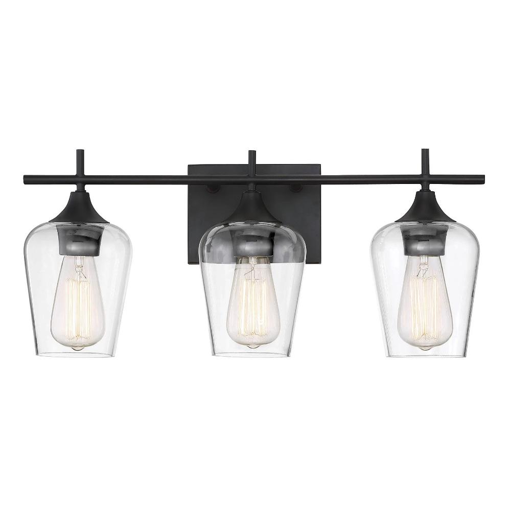 Brantley Vanity Bronze - Elegant Bathroom Vanity Light Fixture for Modern & Classic Home Decor | Perfect for Bathroom, Powder Room & Dressing Area Lighting