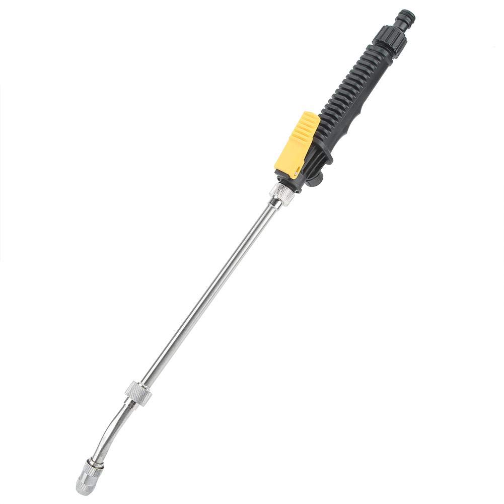 Fdit Stainless Steel Agricultural Sprayer Nozzle - Straight Spray Gun with Elbow for Garden, Courtyard & Farm Use | Durable Metal Spray Bar for Efficient Watering & Pest Control