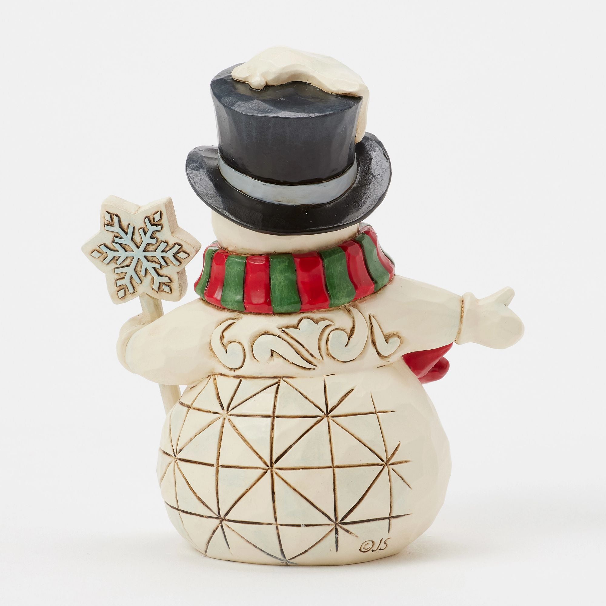 Snowman Snowflake Mini Staff - Christmas Party Decorations, Holiday Home Decor, Winter Wedding Centerpiece - Perfect for Festive Gatherings & Seasonal Celebrations