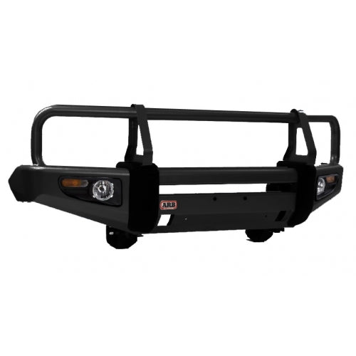 ARB Bull Bar Deluxe for Nissan Patrol GU - Heavy Duty Front Bumper with Winch Mount | Off-Road Protection & Vehicle Safety | Perfect for 4x4 Adventures & Overlanding