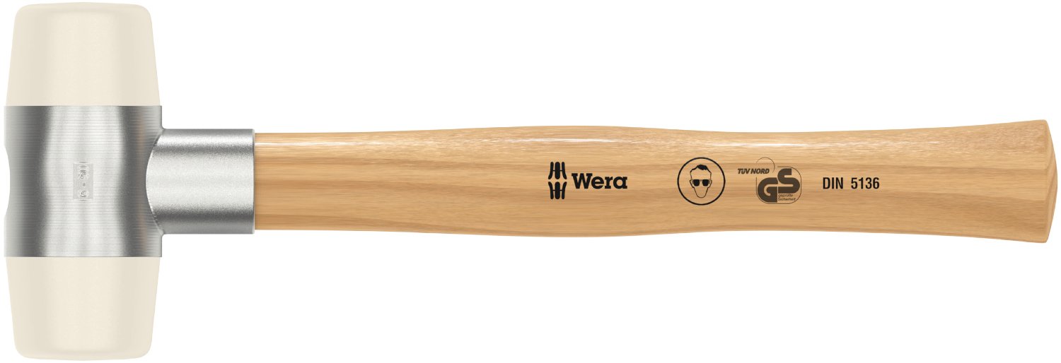 6/50 Soft-Faced Hammer - 101 Grams - Non-Marring, Dual-Purpose Hammer for Automotive, Woodworking & Home Repairs - Perfect for Delicate Surfaces and Precision Work