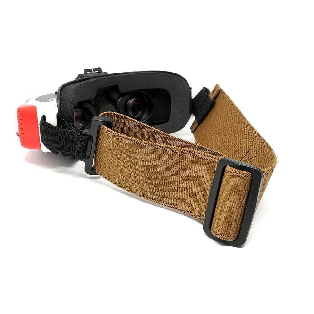 FatStraps 2 FPV Goggle Strap - Compatible with Fatshark, Walksnail & DJI Goggles - Adjustable Headband for Comfort - Perfect for Drone Racing & FPV Flying