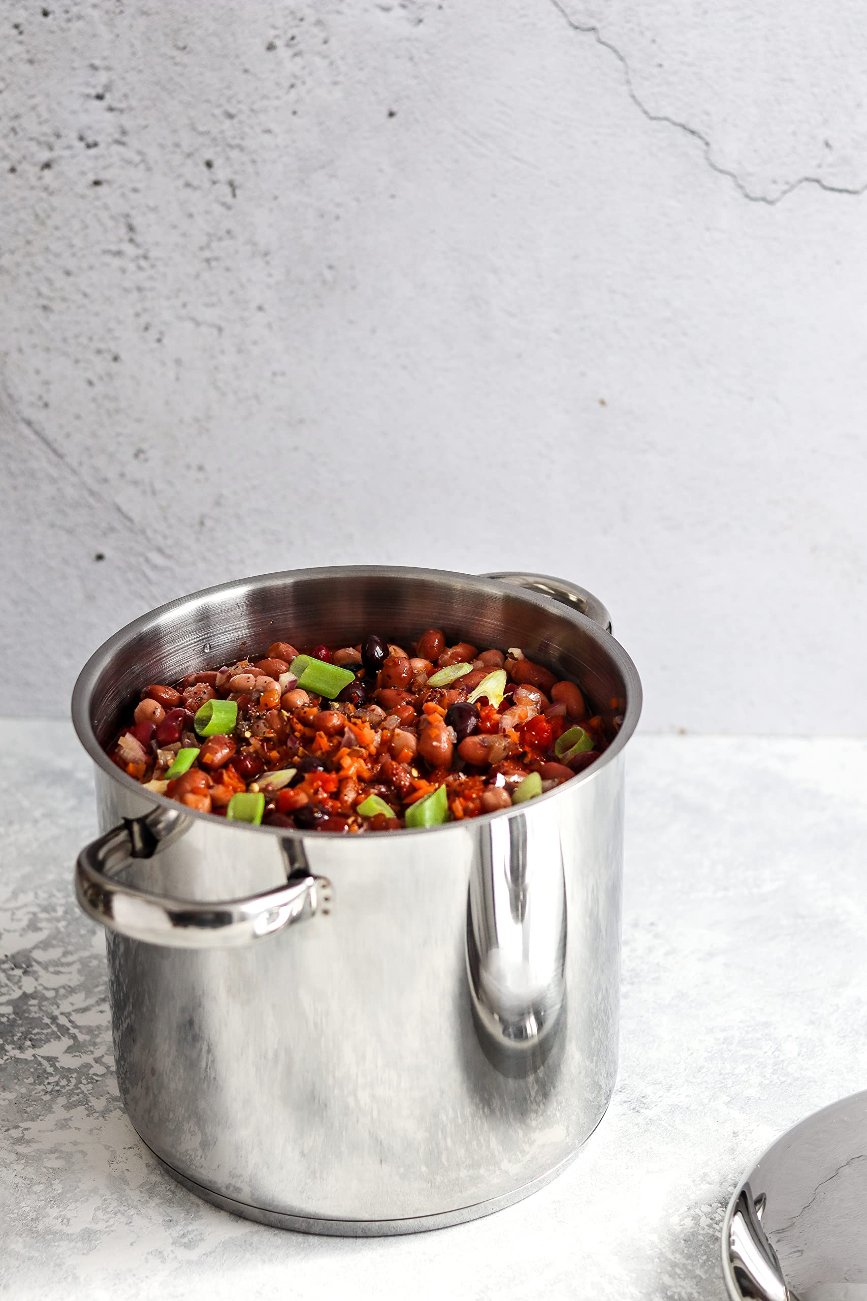 MasterClass 11L Stainless Steel Stock Pot with Lid - Induction-Safe, Silver - Perfect for Soups, Stews & Large Batch Cooking