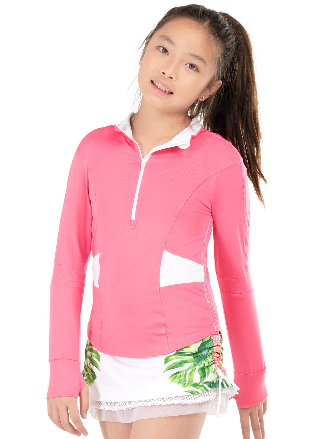 Girl Boss 1/4 Zip Long Sleeve Pullover - Women's Lightweight Quarter Zip Sweatshirt for Work, Gym & Casual Wear | Office Outfits, Workout Clothes & Everyday Fashion