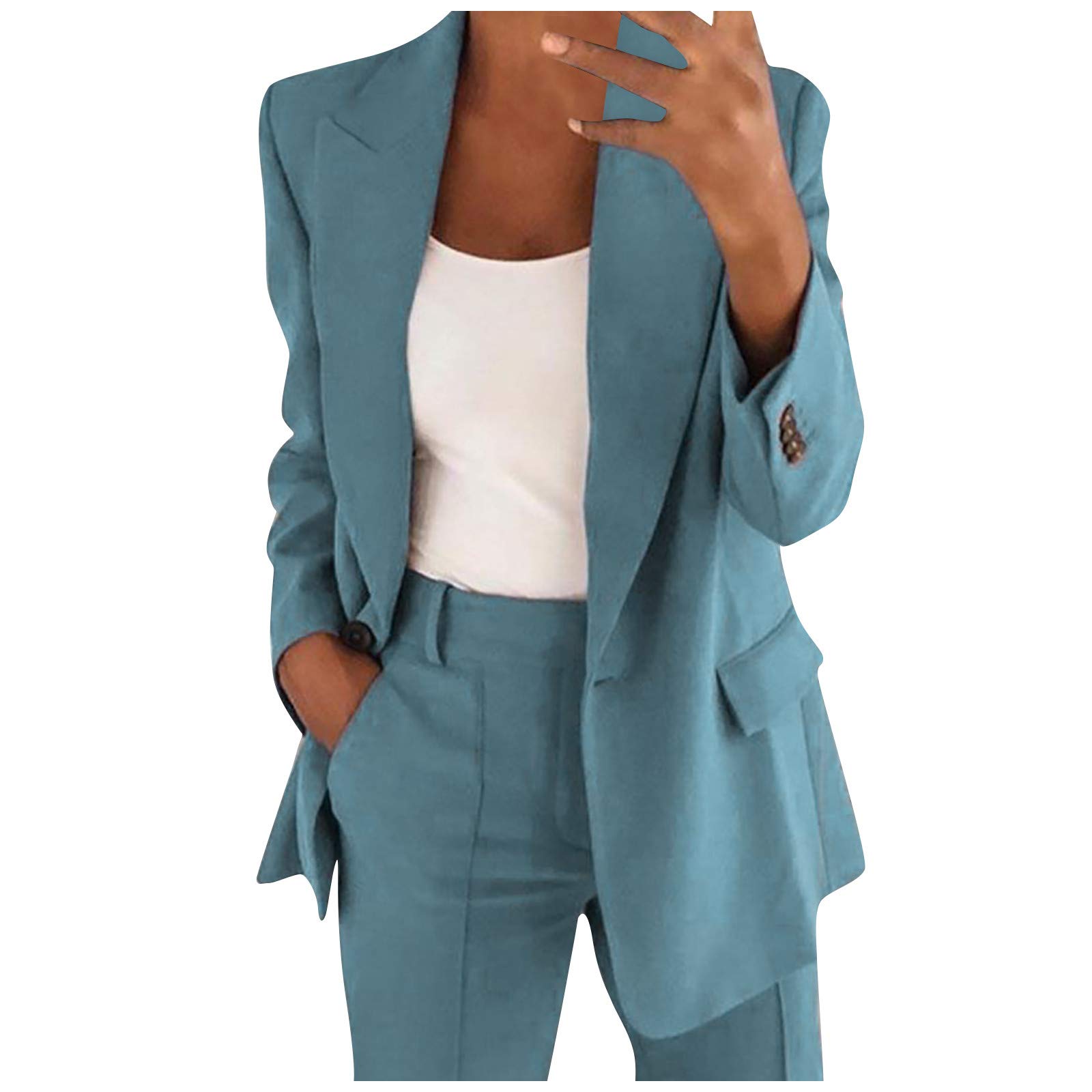 Plus Size Women's Office Blazer Jacket - Professional Business Suit Jacket for Casual & Formal Wear | Perfect for Work, Meetings & Office Attire