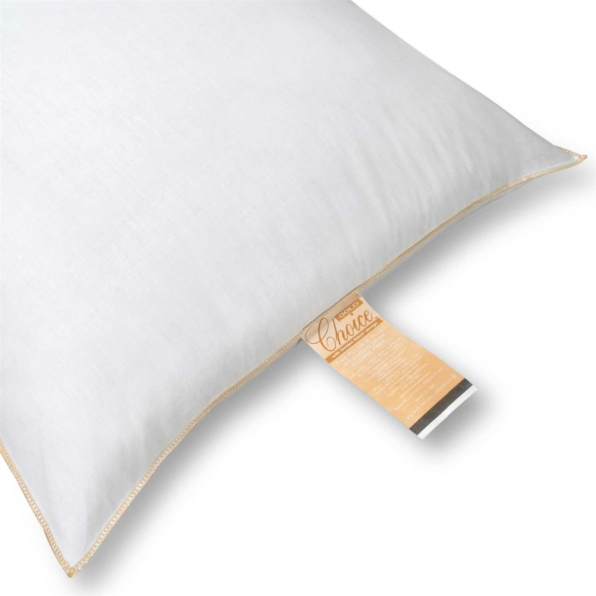 Premium Gold Choice Polyester Pillow - Hotel Luxury Comfort for Embassy Suites | Extra Loft & Support | Perfect for Bedroom, Guest Room & Travel