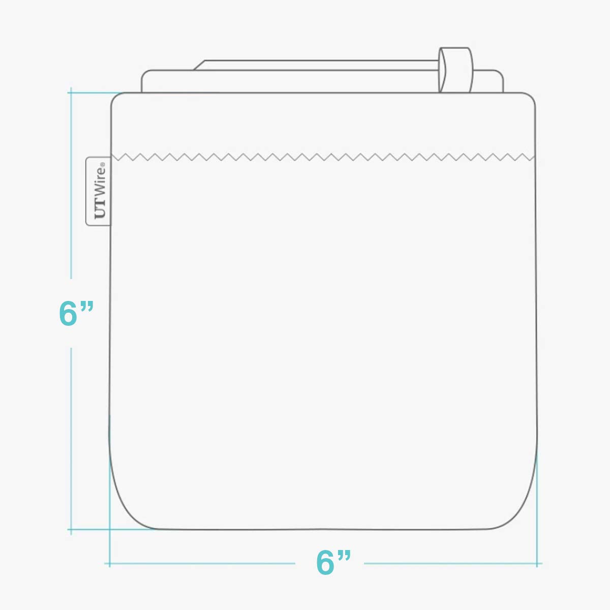 Tech Organizer Pouch - Compact Cable & Charger Storage Case for Phones, Tablets & Laptops | Travel, Office & Home Use