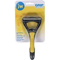 JW Pet Petmate 65048 Gripsoft Dog Deshedding Tool for Shedding Control - 12 Pack | Gentle Brush for Dogs & Cats | Perfect for Grooming at Home or Professional Use