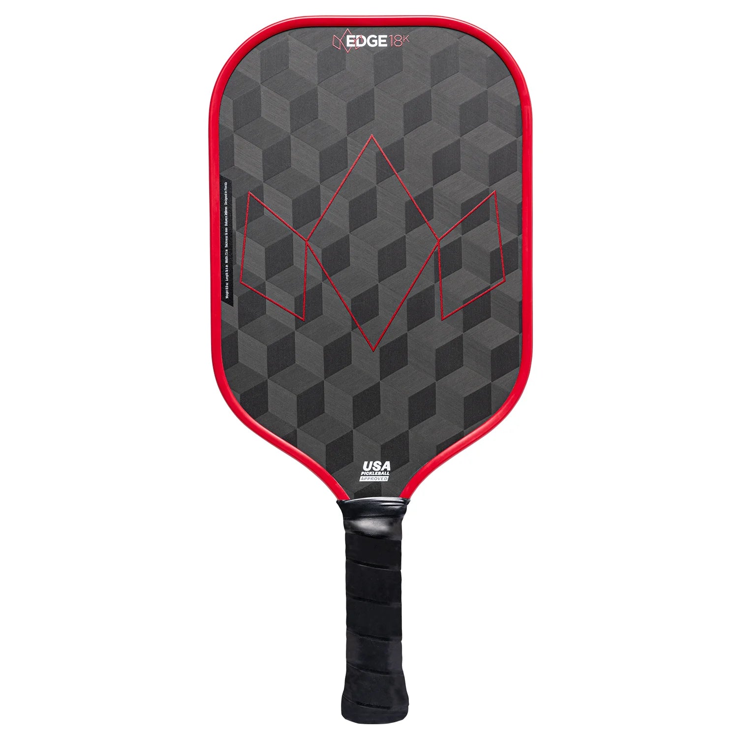 Premium Diadem Edge 18K Carbon Fiber Pickleball Paddle - USAPA Approved for Tournament Play - Perfect for Competitive & Recreational Players - Indoor & Outdoor Court Use
