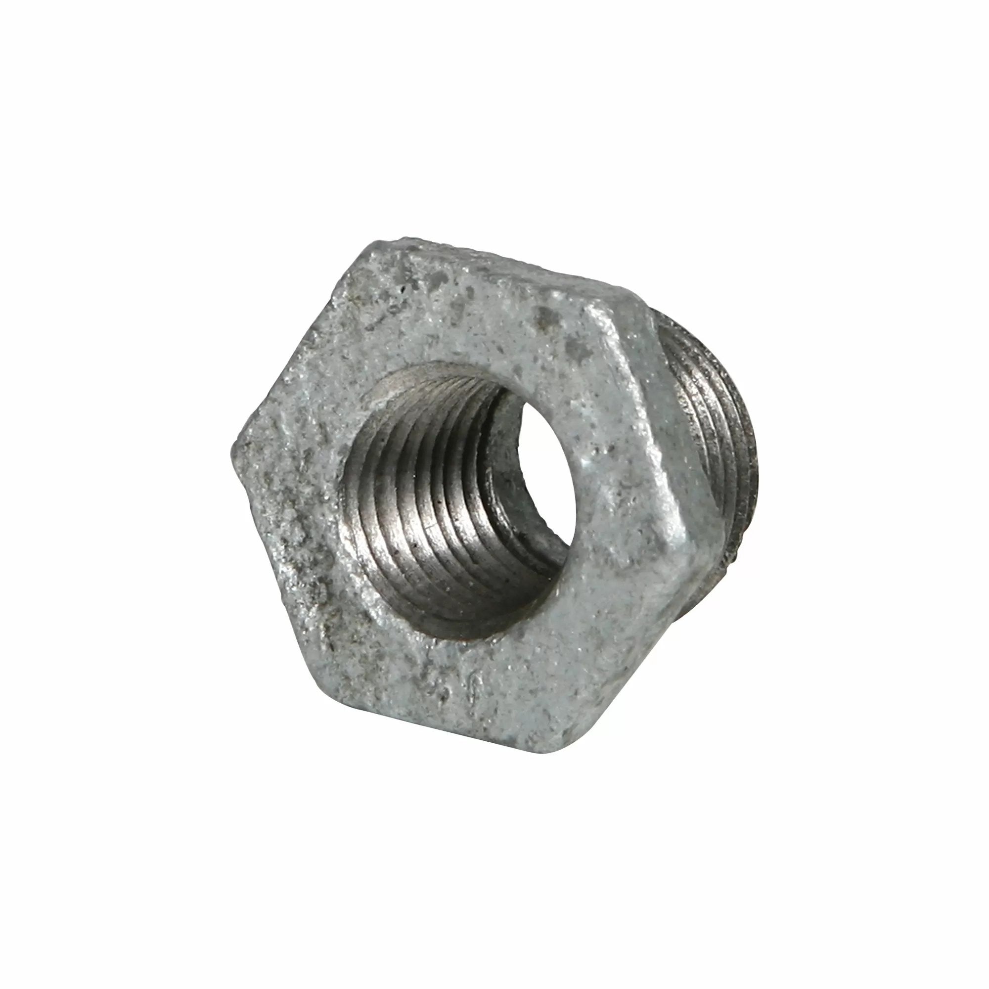 Galvanized Hex Reducer Bushings - Heavy Duty Pipe Fittings for Plumbing & Gas Lines - Perfect for Industrial, Construction & DIY Projects